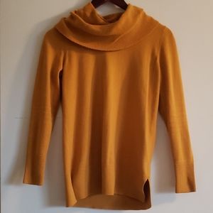 Mustard Yellow Turtleneck Sweater